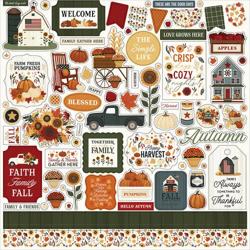 "Americana" Element Sticker Sheet