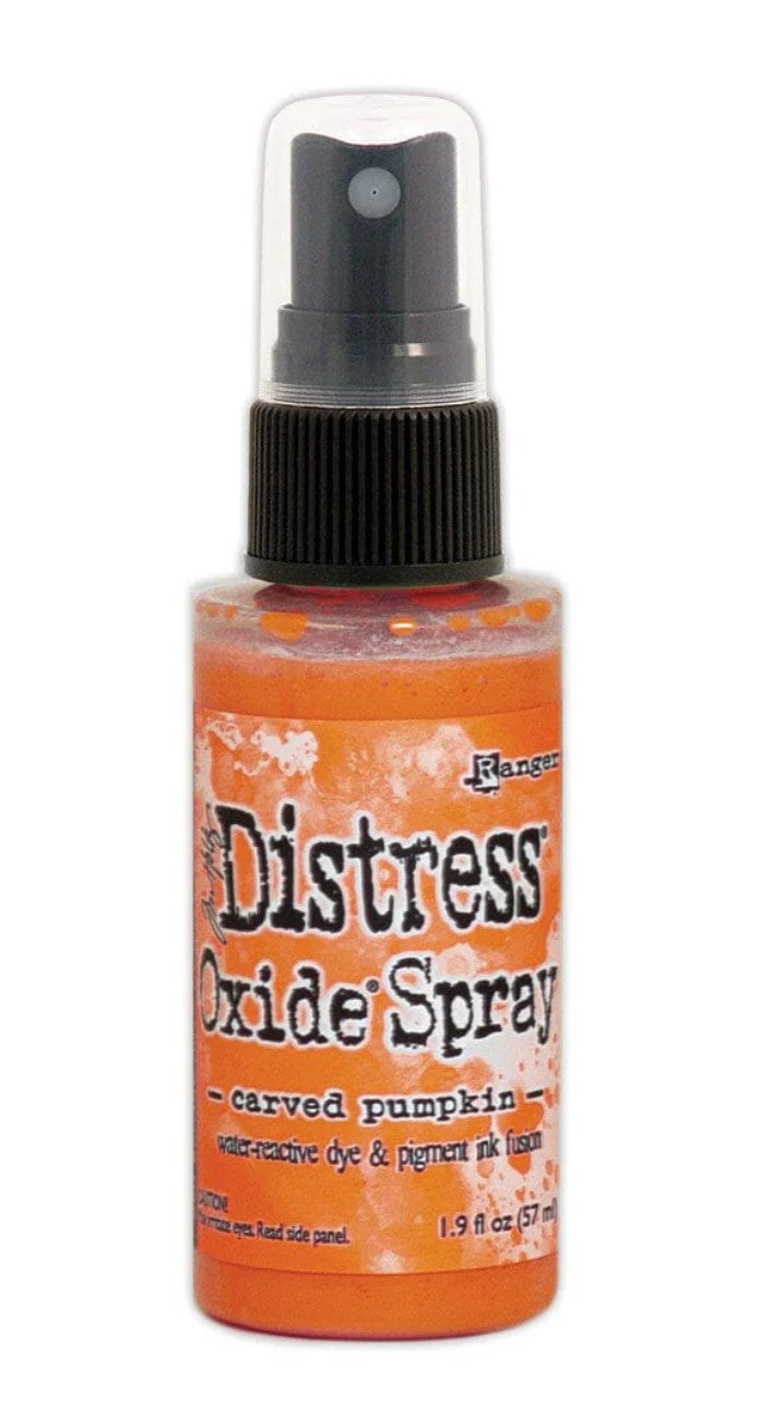 "Carved Pumpkin" Distress Oxide Spray