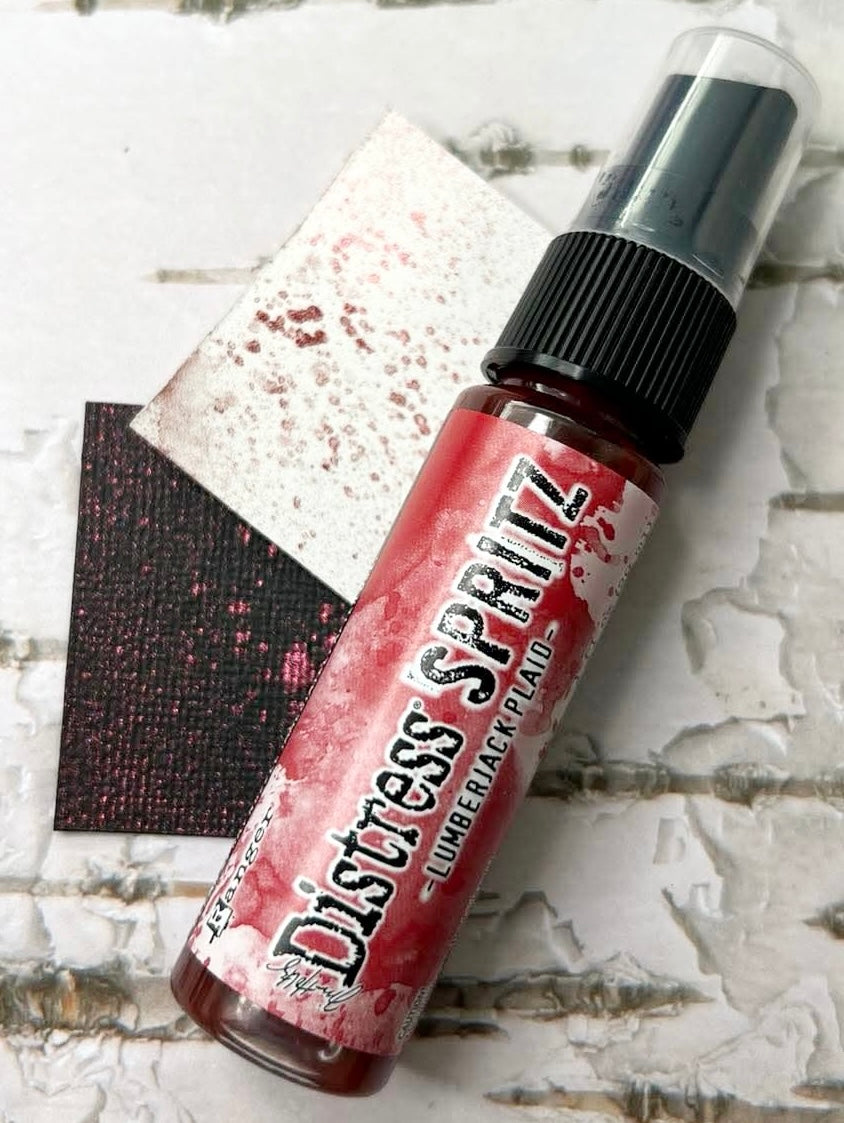 NEW!!! "Lumberjack Plaid" Distress Spritz