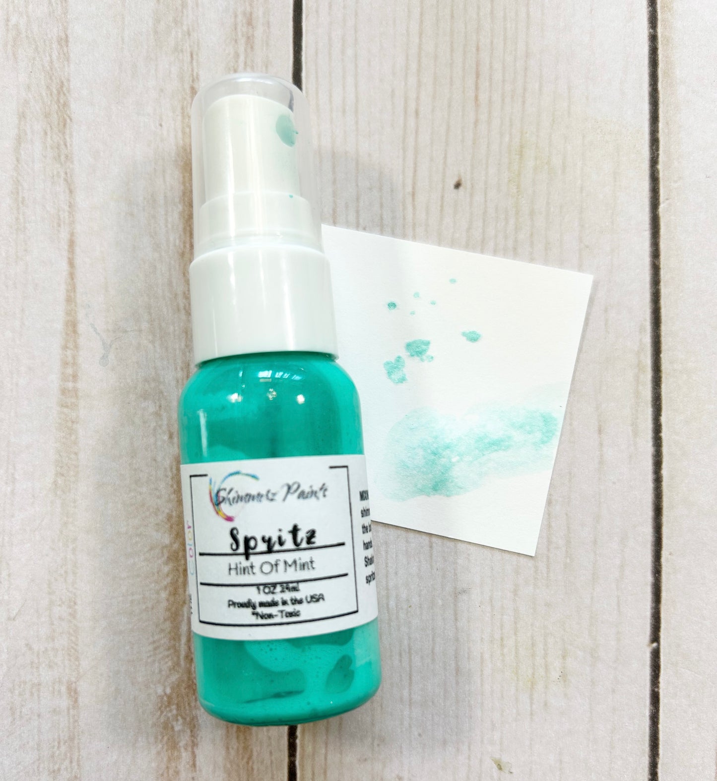 "Hint of Mint" Shimmerz Spritz