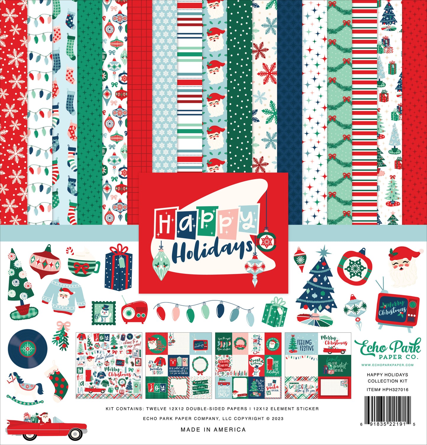 "Happy Holidays" Collection Kit