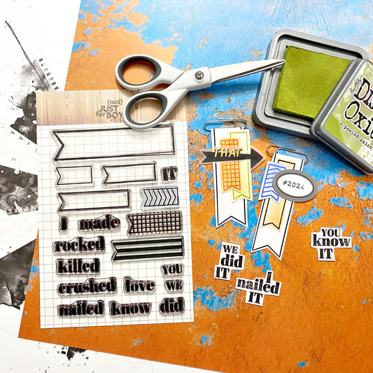 "Nailed It!" NJFB 4x6 Stamp Set
