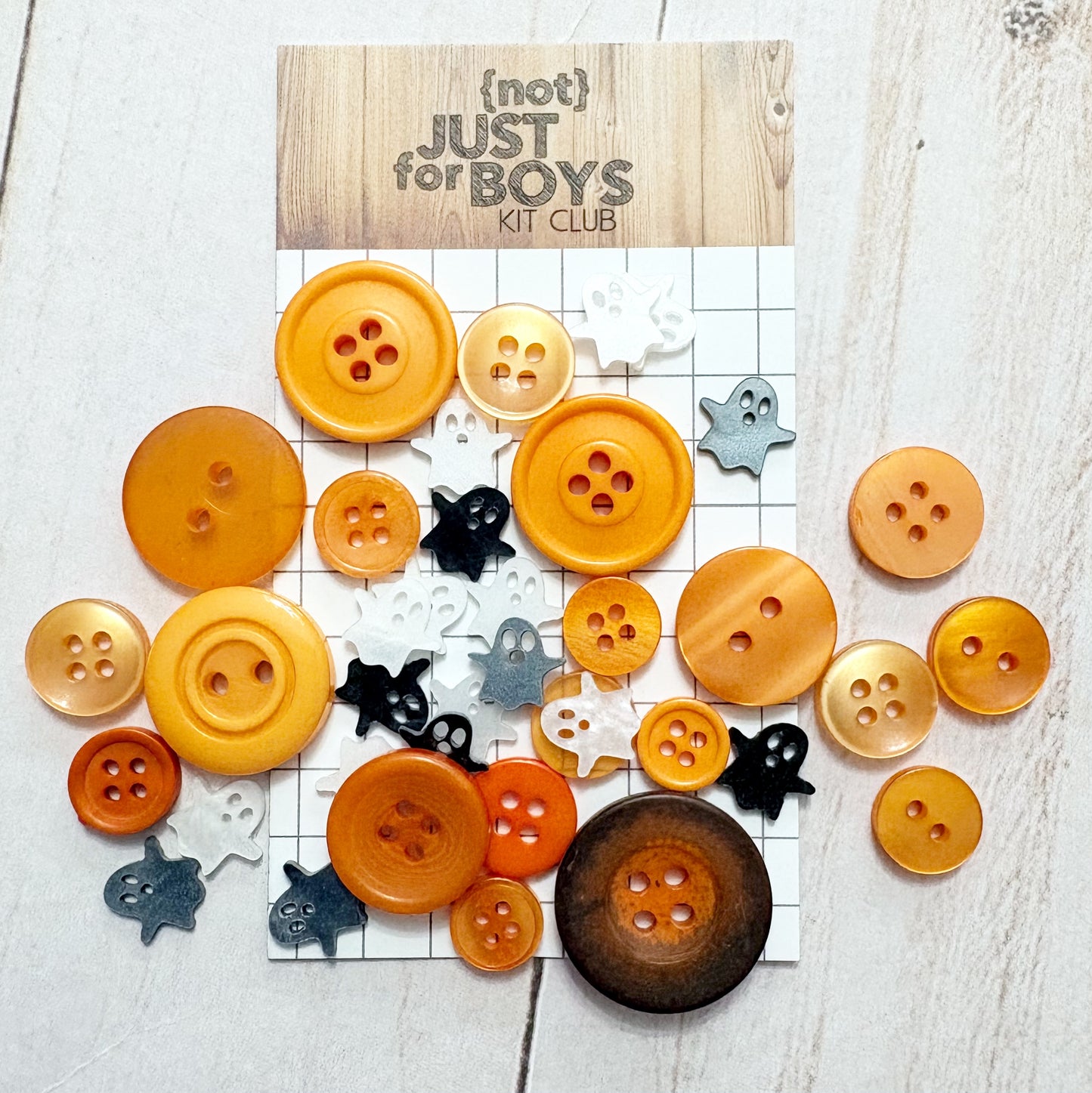 "October Mischief" Buttons & Baubles