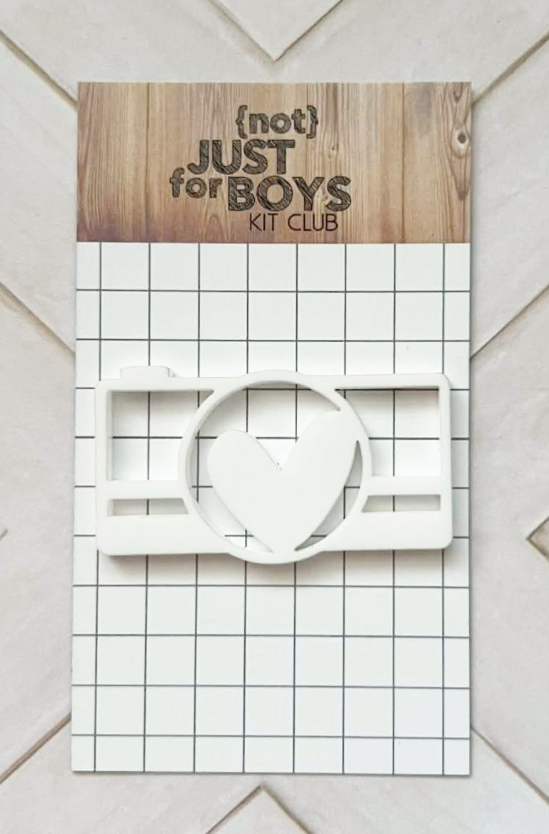 Camera Acrylic Embellishment