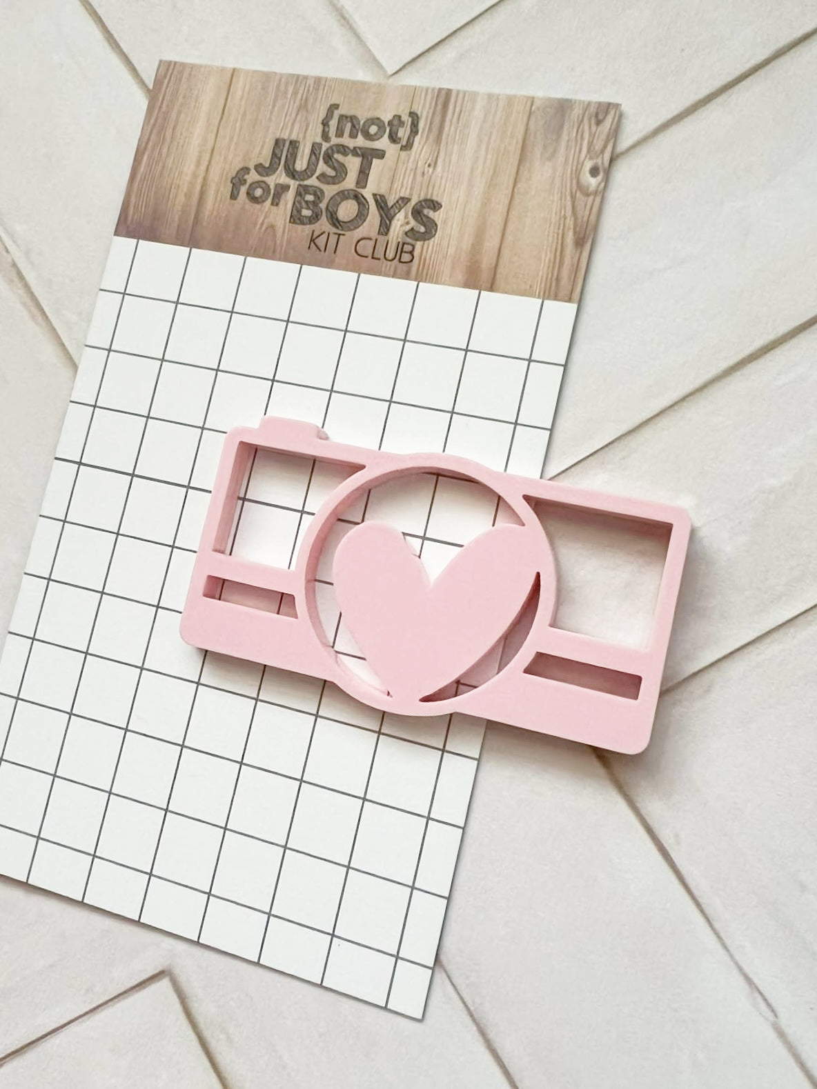 Camera Acrylic Embellishment