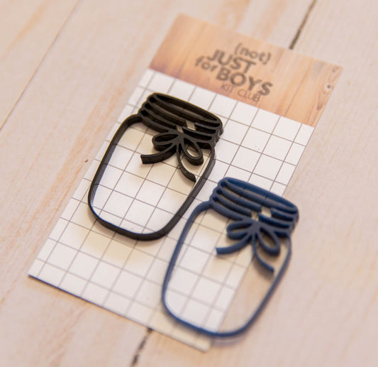 "Mason Jar Duo" Acrylic Embellishments