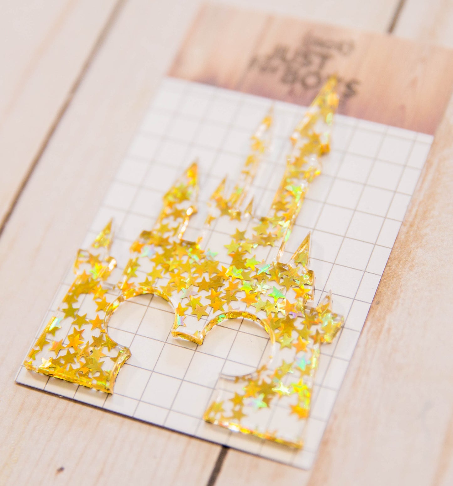 "Castle" Acrylic Embellishment