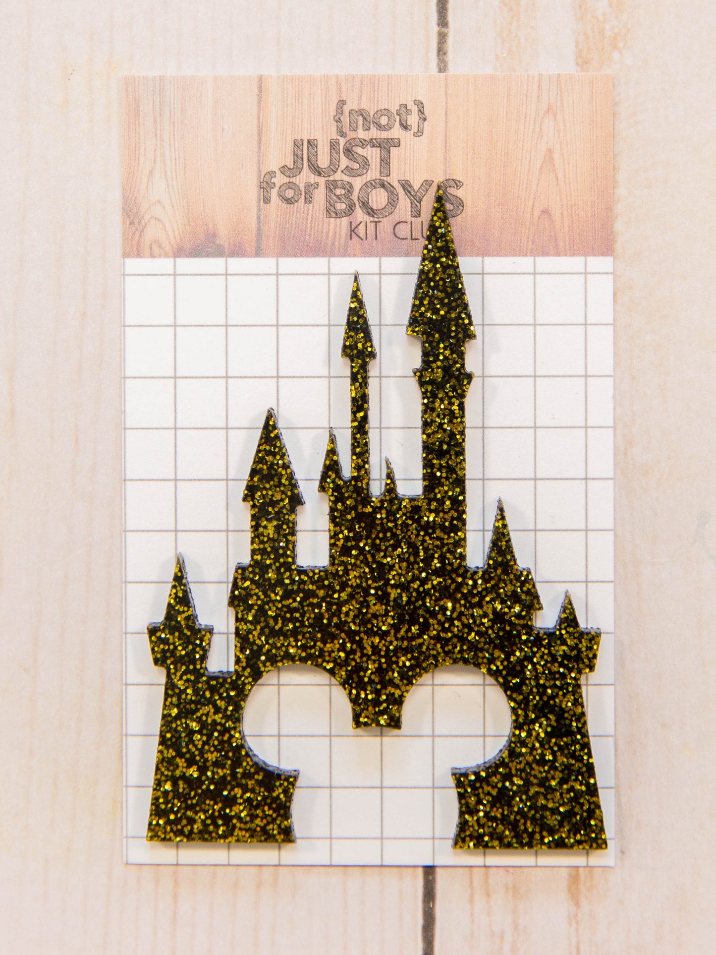 "Castle" Acrylic Embellishment