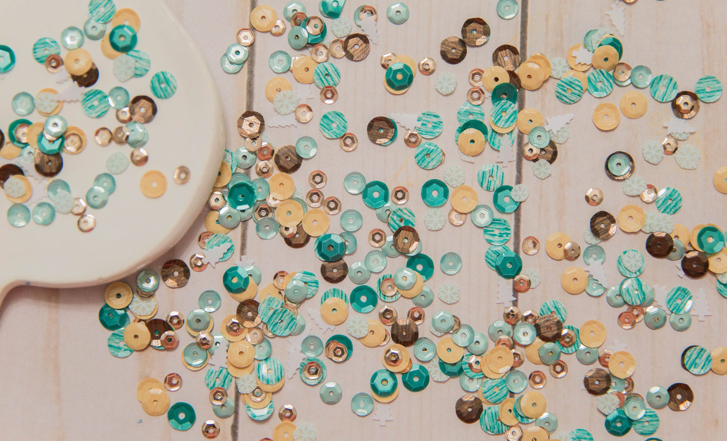 “Snow Much Fun" Sequin Mix