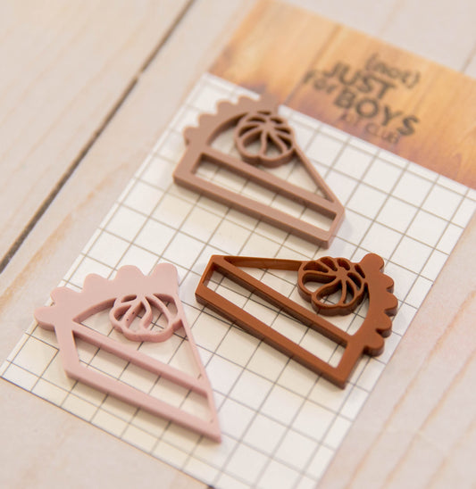 Pie Trio Acrylic Embellishments—-JUST RESTOCKED!
