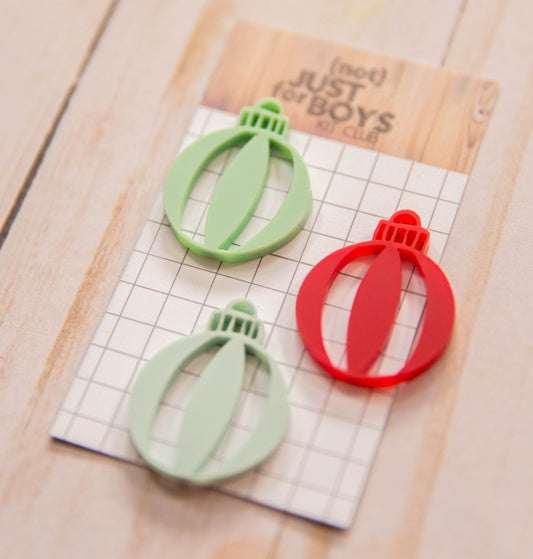 Ornament Trio Acrylic Embellishments