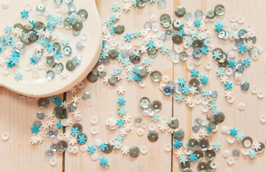 "Winter Flurries" Sequin Mix