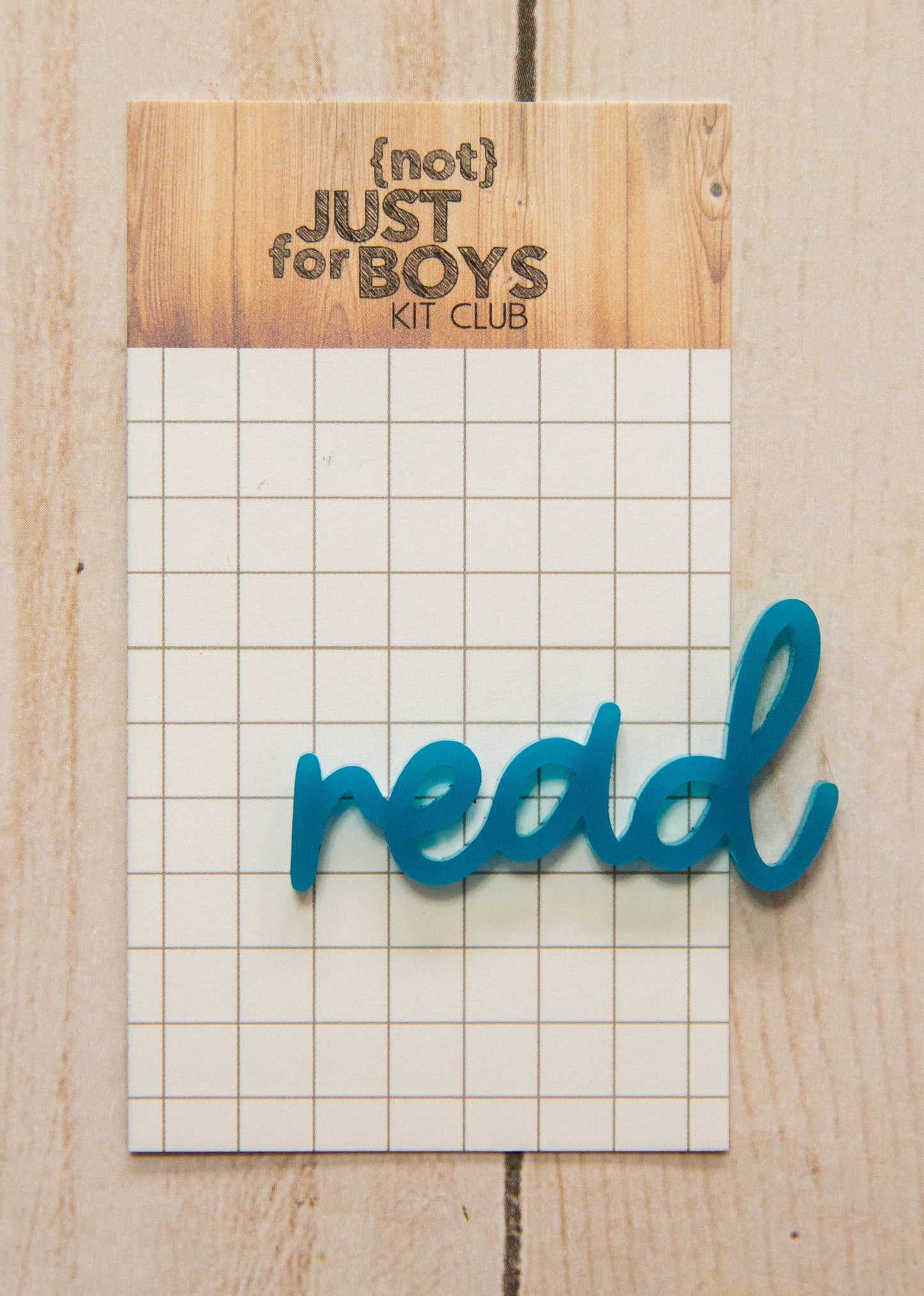 "Read" Acrylic Embellishment