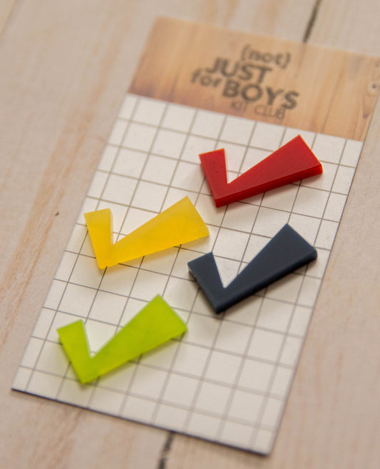 Checkmarks Acrylic Embellishments