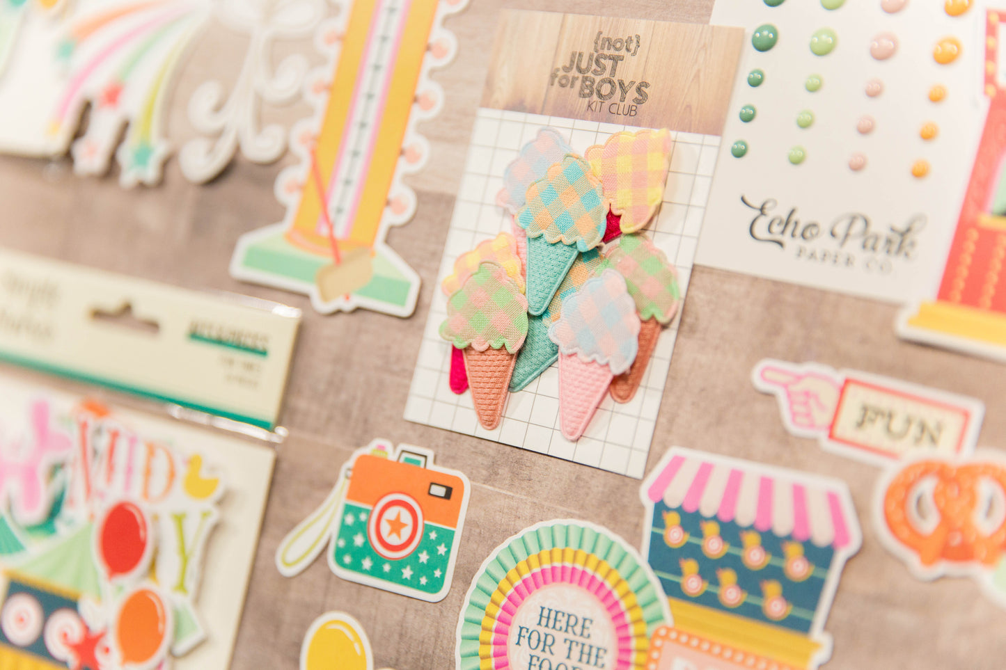 "Happiest Carnival on Earth" Creative Components Kit