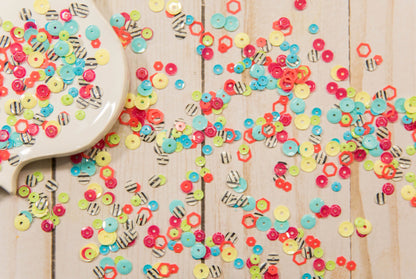 “Happiest Carnival on Earth" Sequin Mix