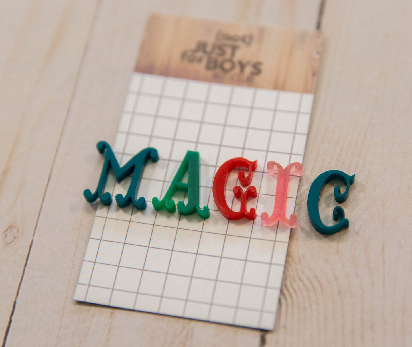 “Magic” Acrylic Embellishment