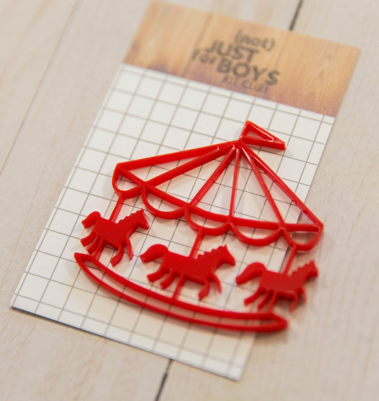 “Carousel” Acrylic Embellishment