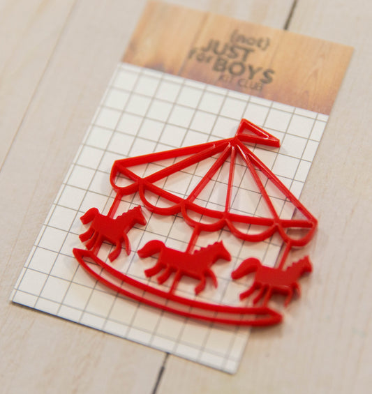 “Carousel” Acrylic Embellishment