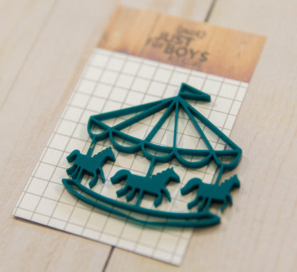 “Carousel” Acrylic Embellishment