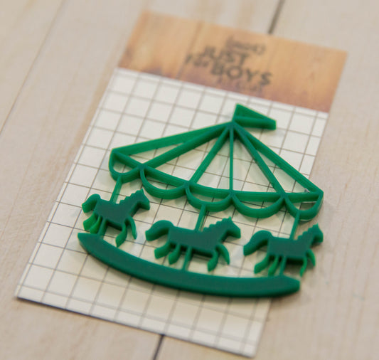 “Carousel” Acrylic Embellishment