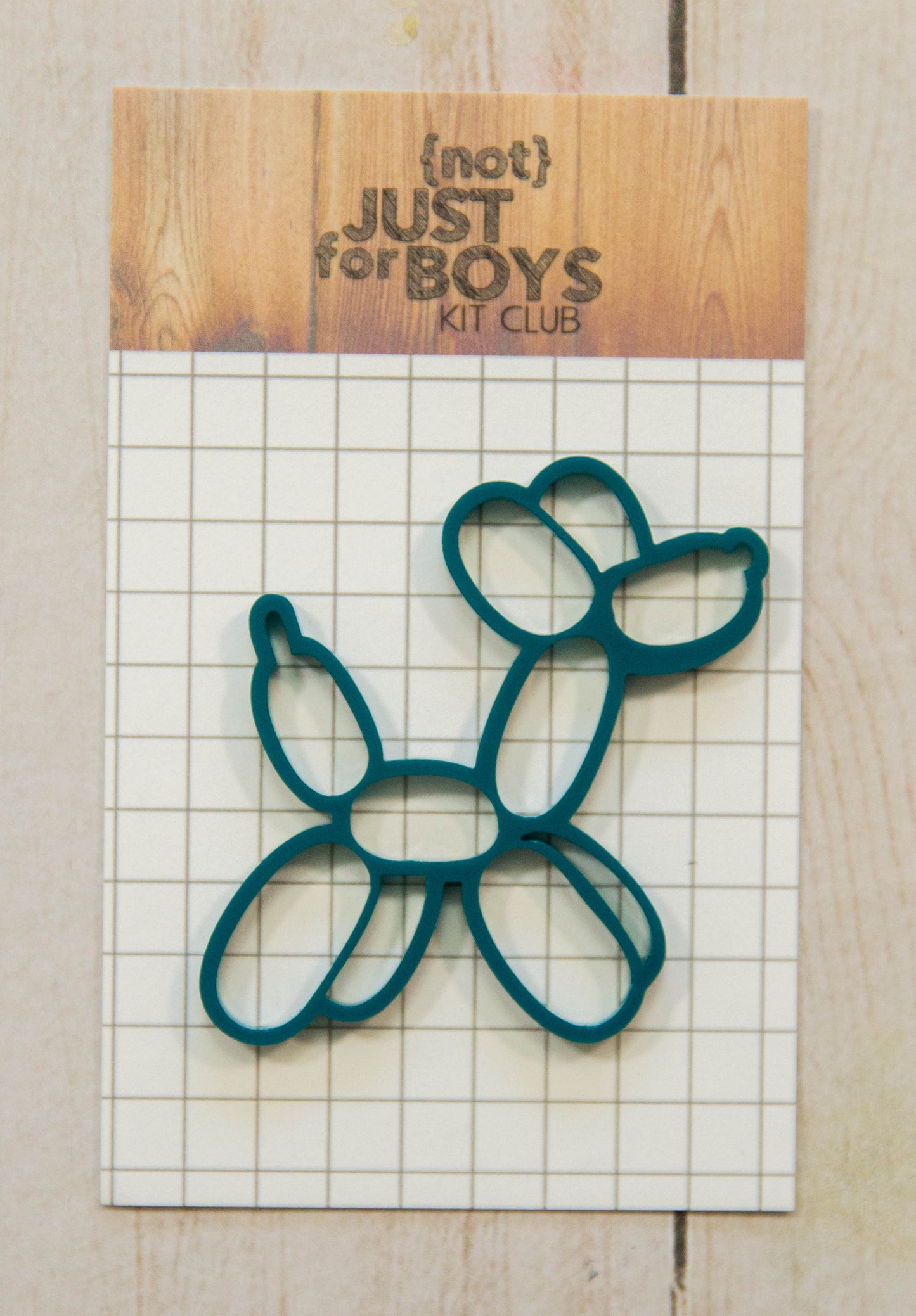 “Balloon Dog” Acrylic Embellishment