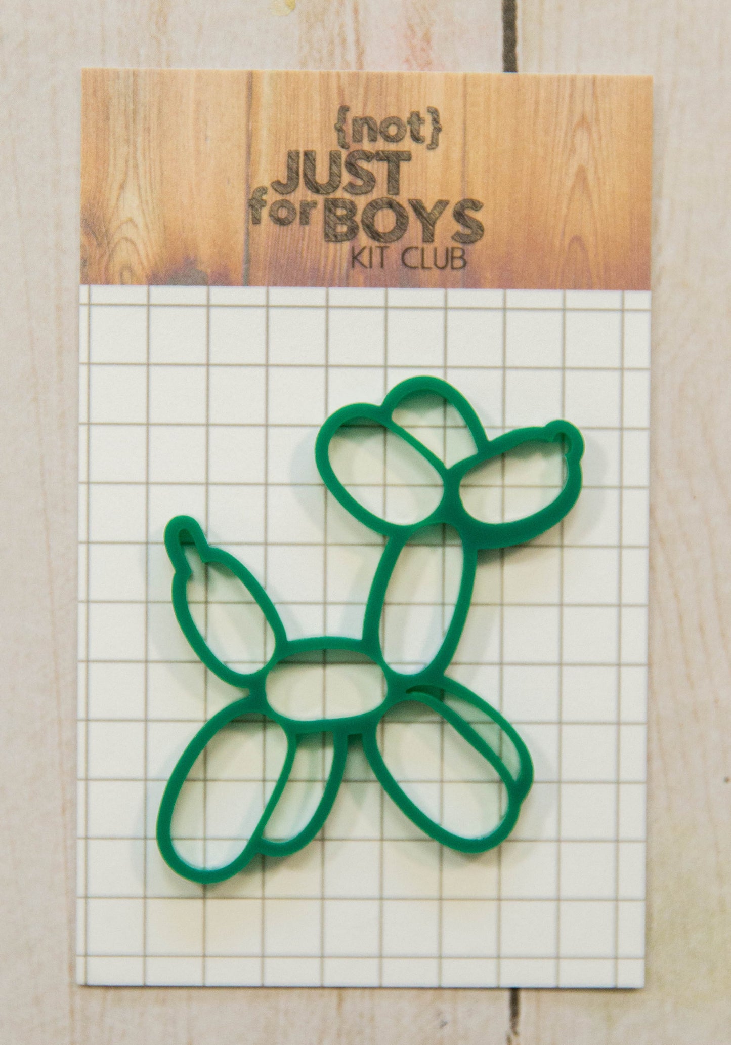 “Balloon Dog” Acrylic Embellishment