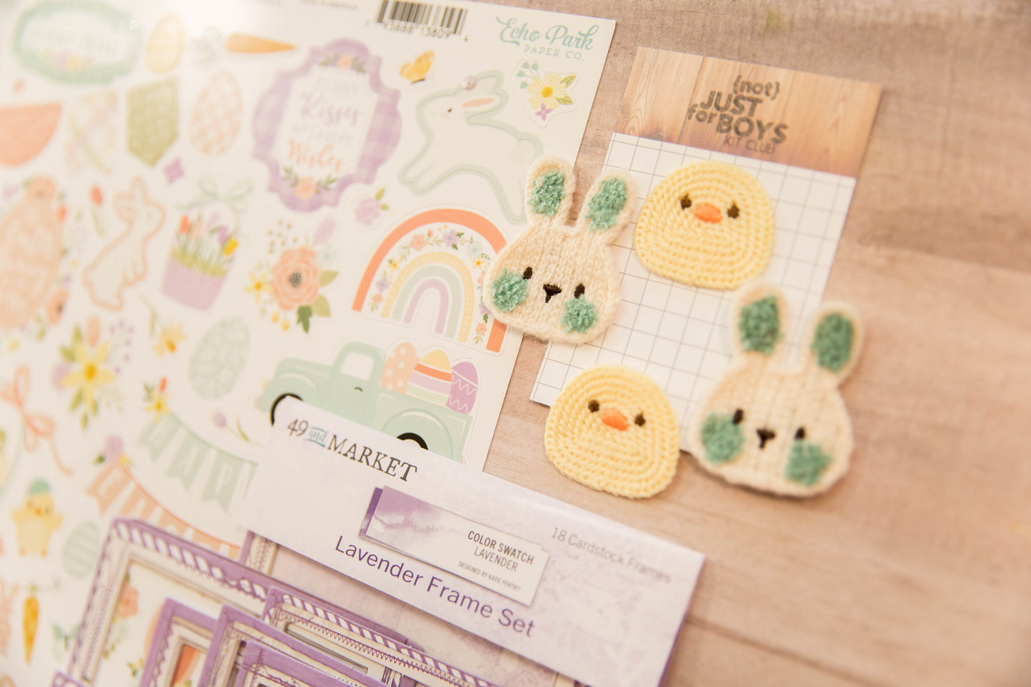 "Bunnies & Blossoms" Creative Components Kit