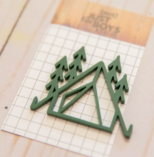 Camping Acrylic Embellishment