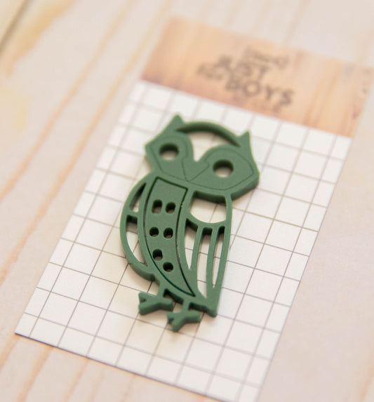 Owl Acrylic Embellishment