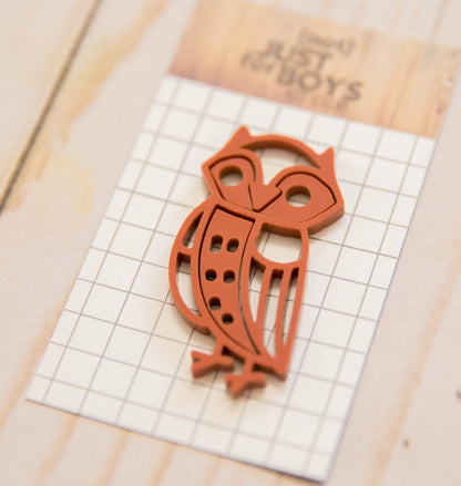 Owl Acrylic Embellishment