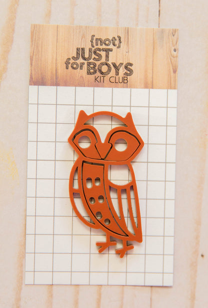 Owl Acrylic Embellishment