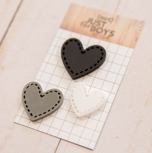 Heart Acrylic Embellishments