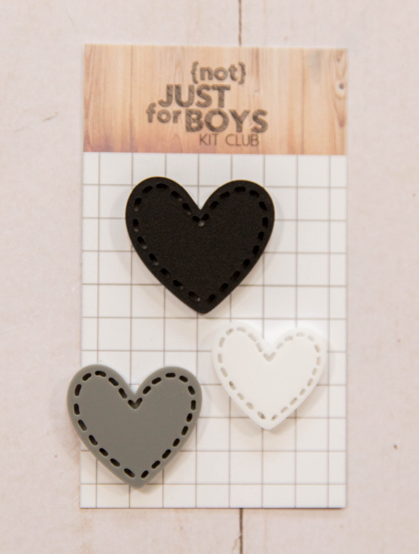 Heart Acrylic Embellishments