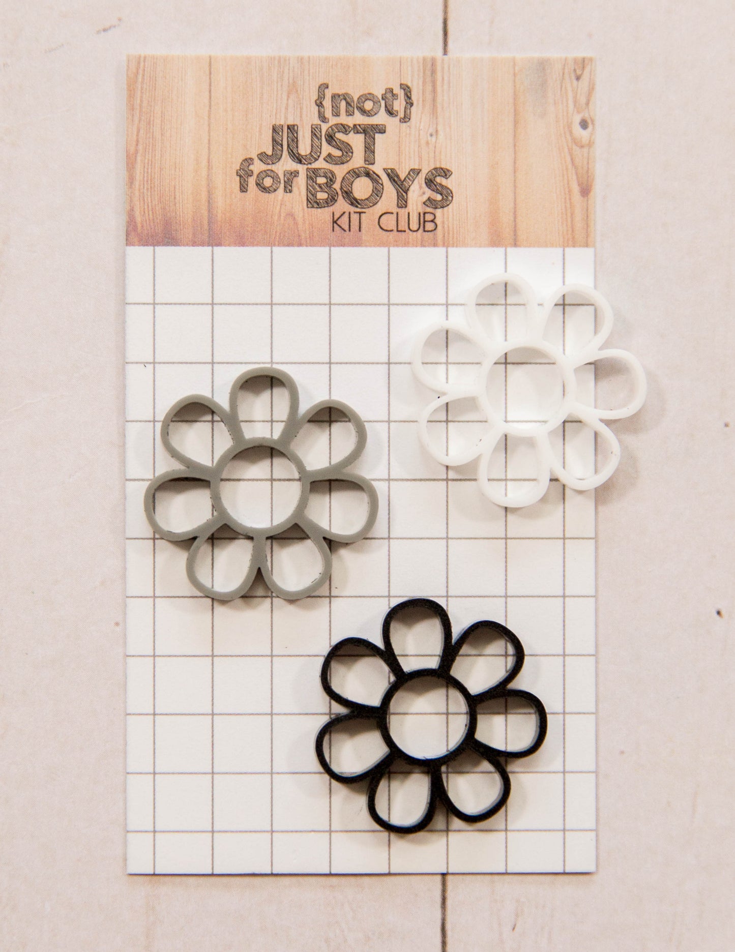 Daisy Acrylic Embellishments