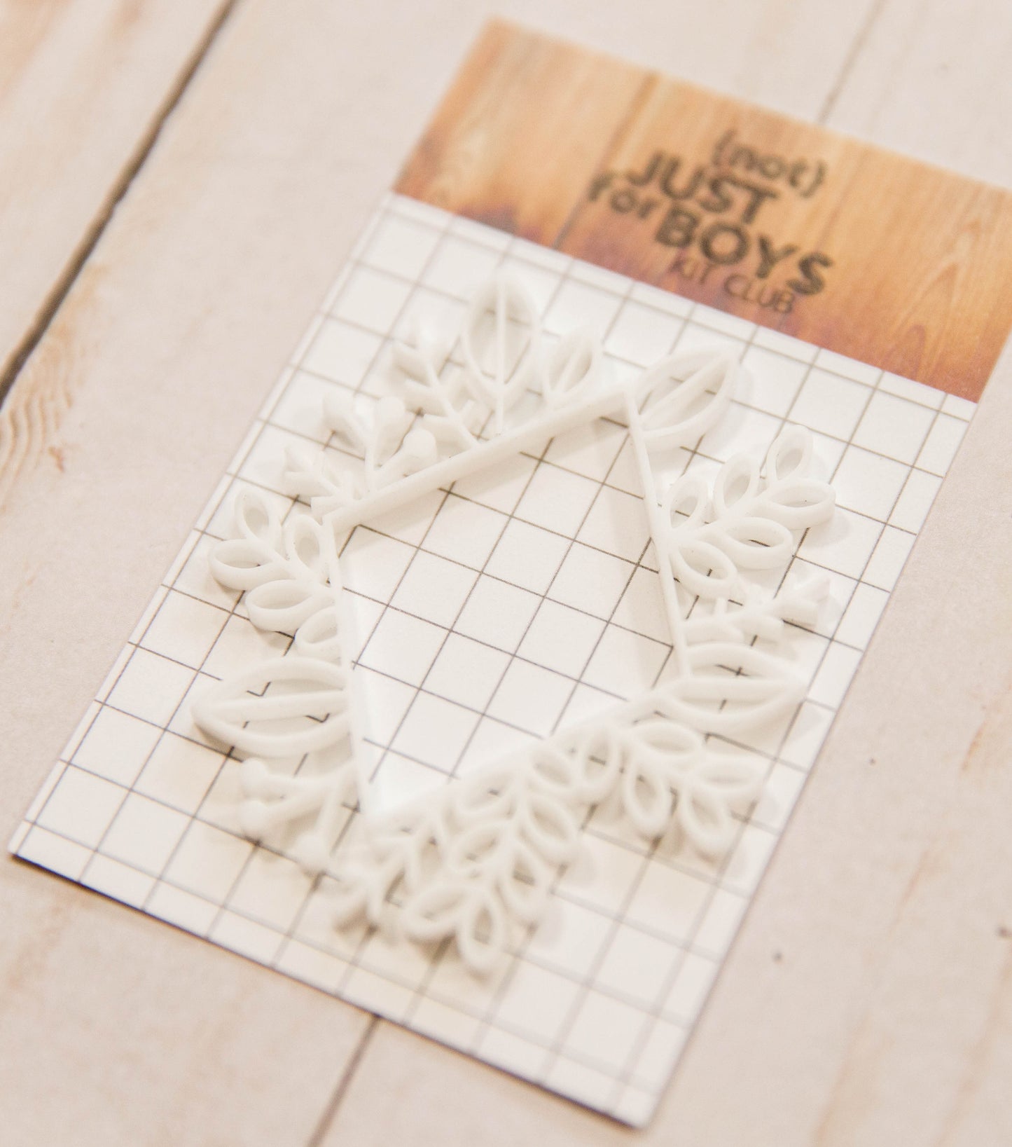 Diamond Frame Acrylic Embellishment