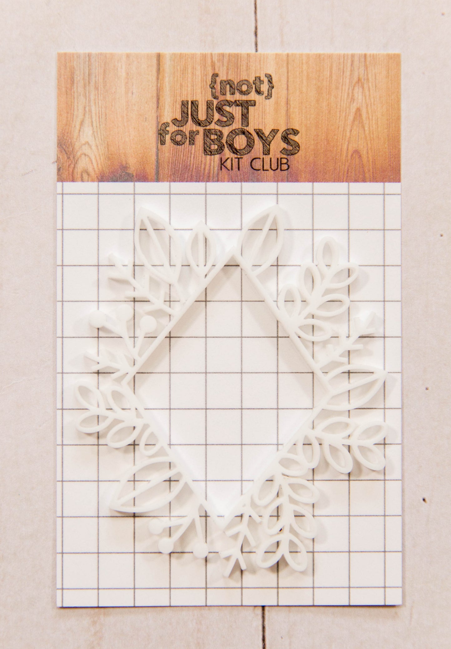 Diamond Frame Acrylic Embellishment