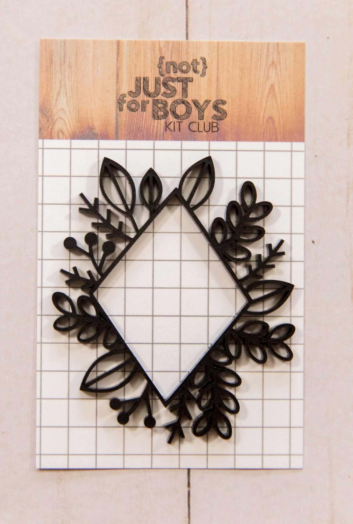 Diamond Frame Acrylic Embellishment