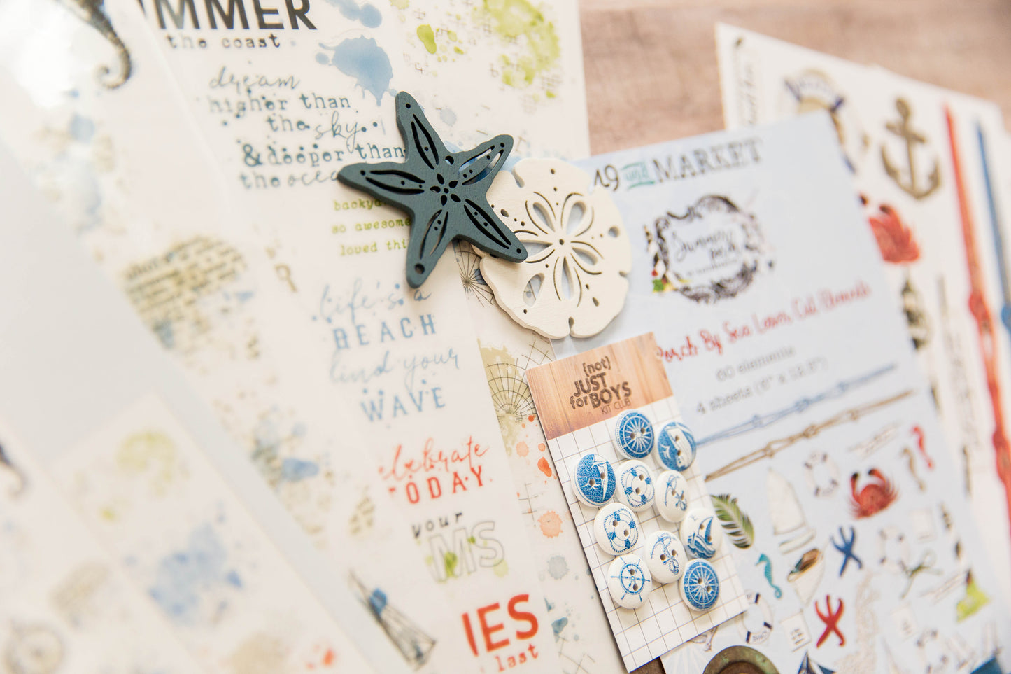 "Maritime Memories” Creative Components Kit