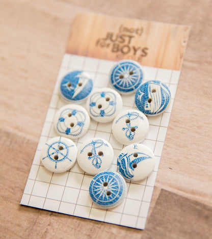 "Maritime Memories" Buttons