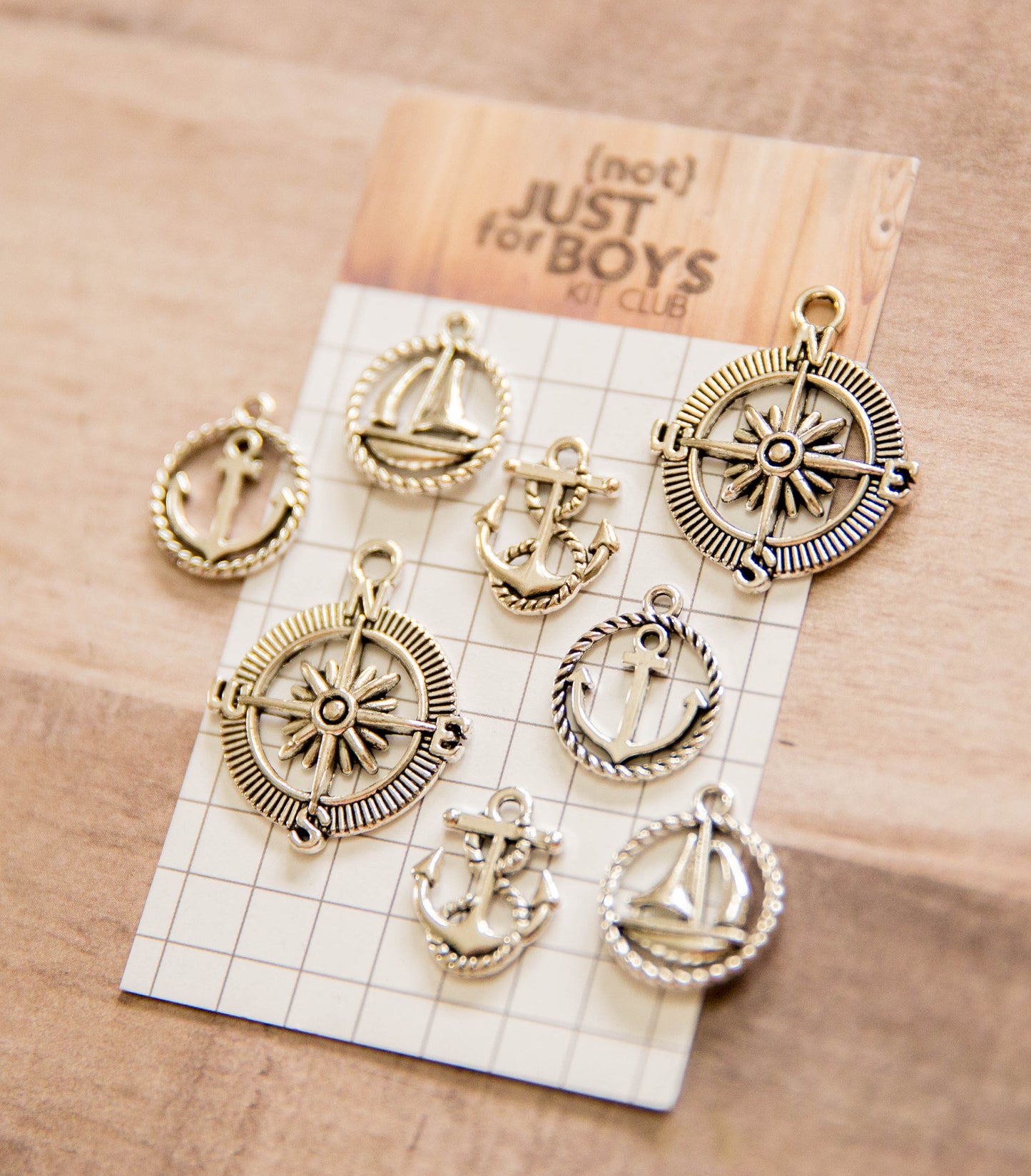 "Maritime Memories" Silver Charms