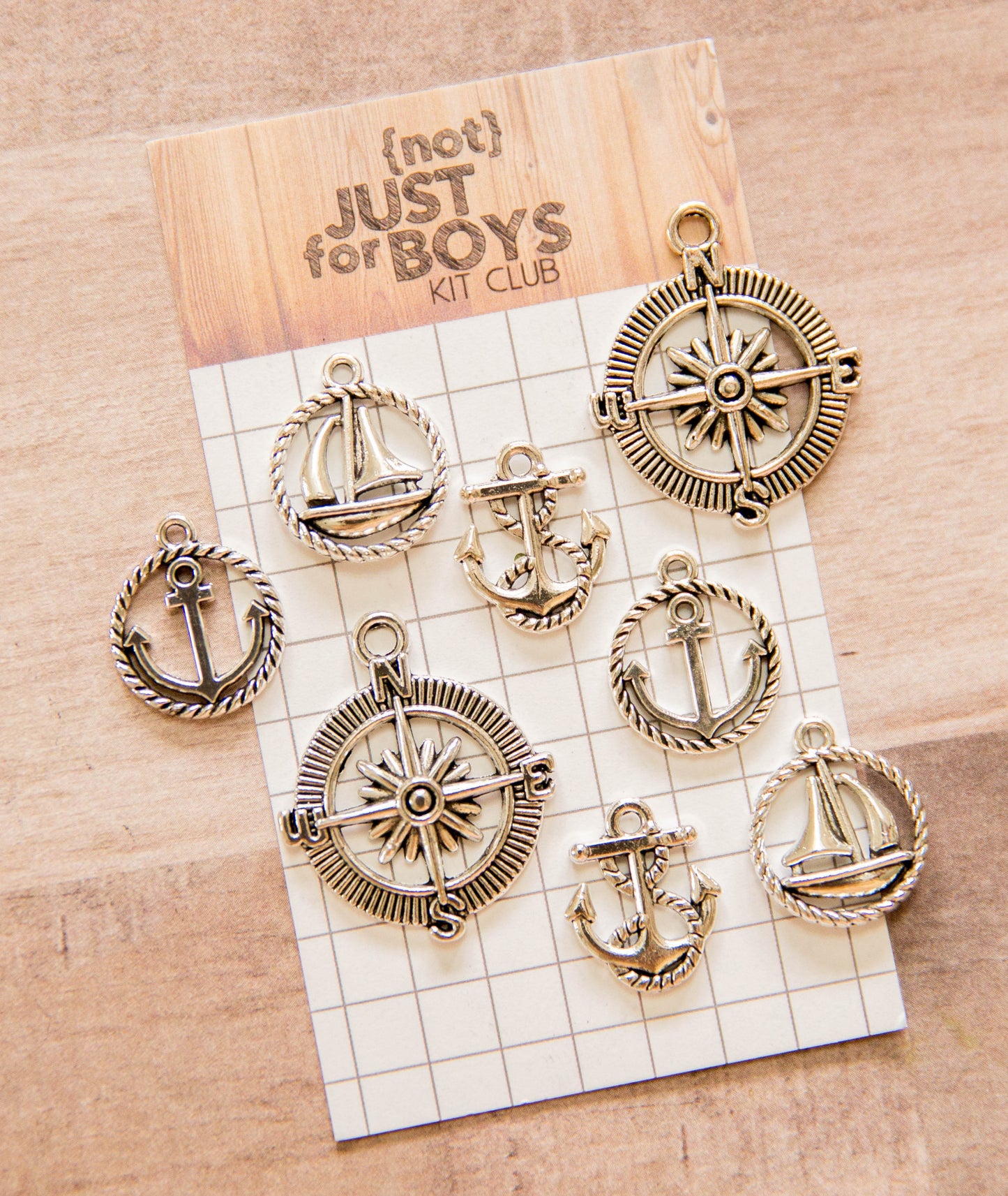 "Maritime Memories" Silver Charms