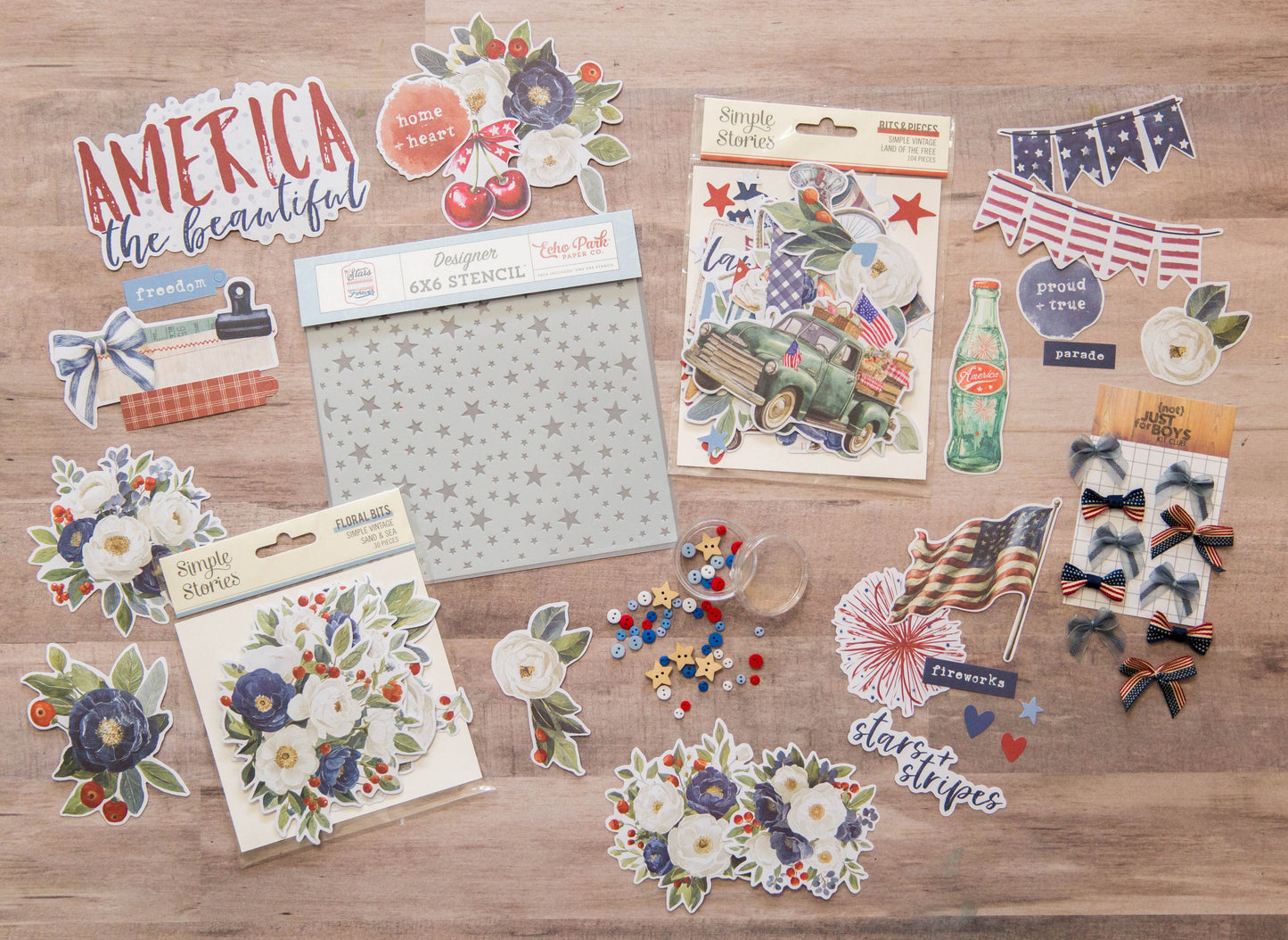 "Party in the USA" Creative Components Kit