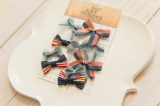 "Party in the USA" Mini Bows