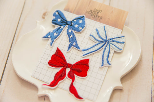 "Party in the USA" Bow Patches