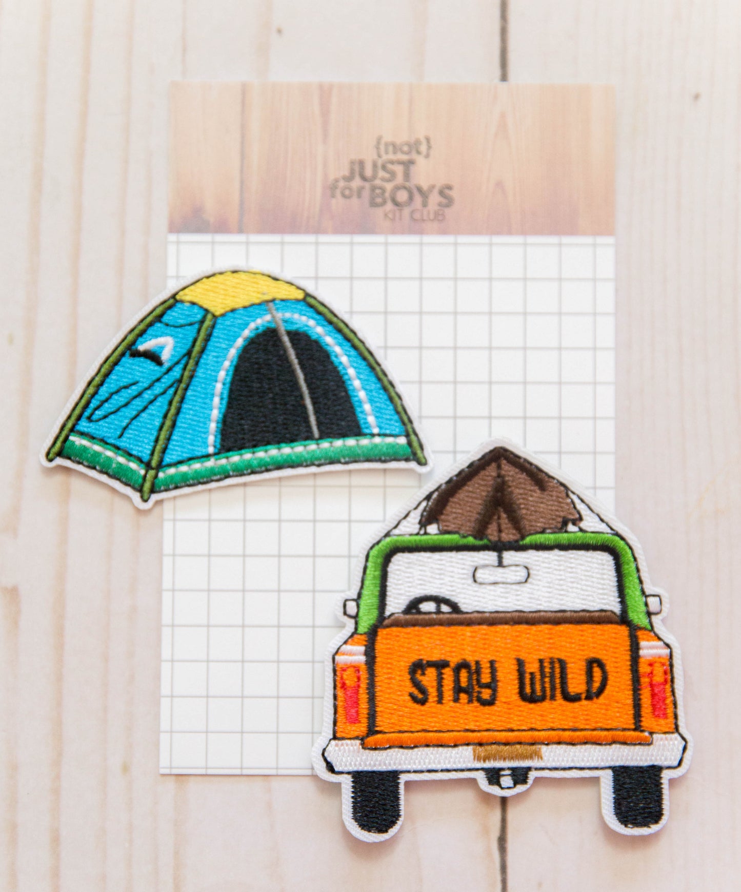 "Stories & Souvenirs" Patch Duo