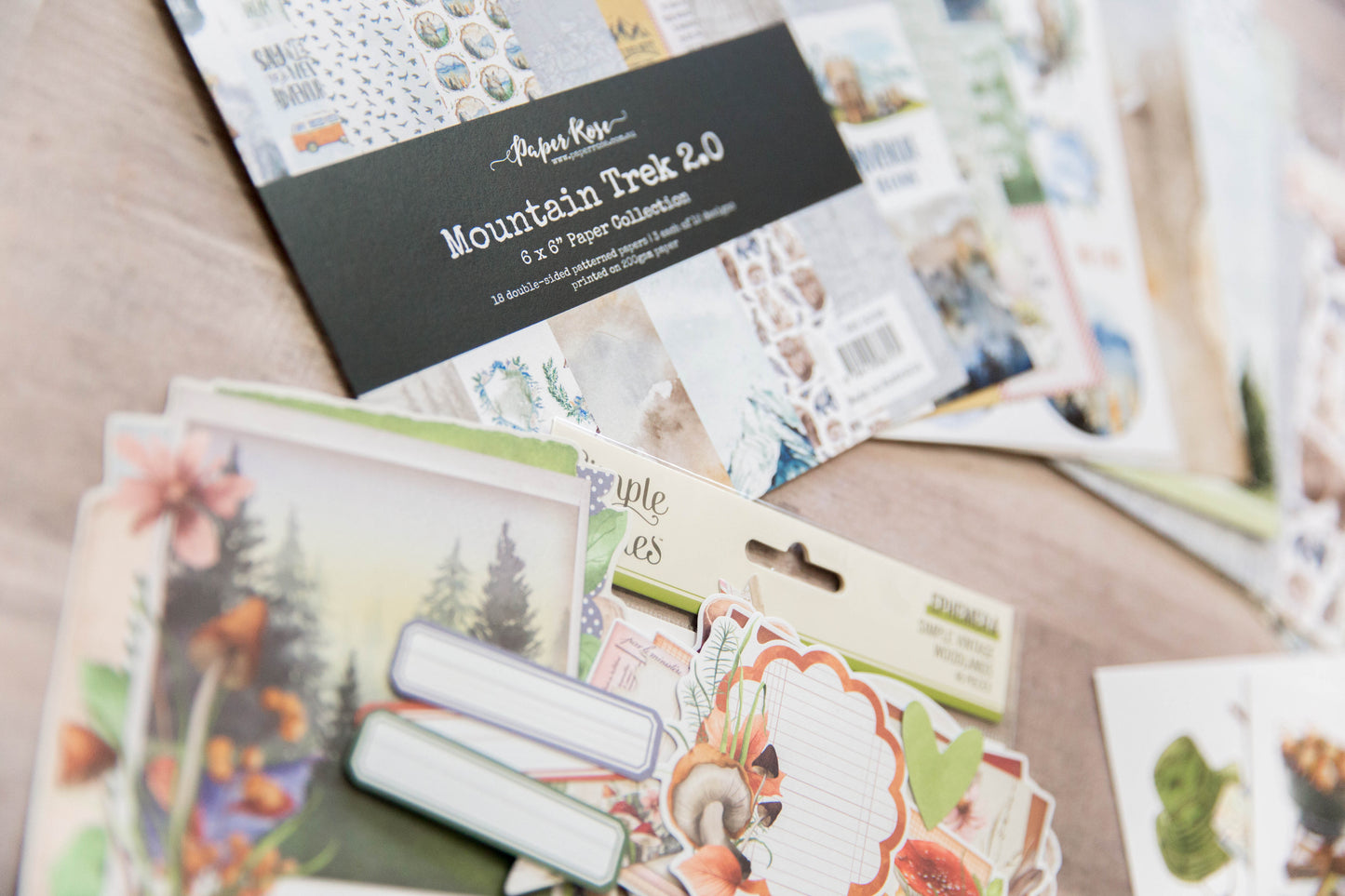 "Peaks & Pines” Creative Components Kit