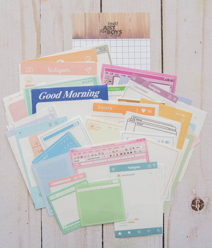 NJFB "Here & Now" Junk Journaling Tags