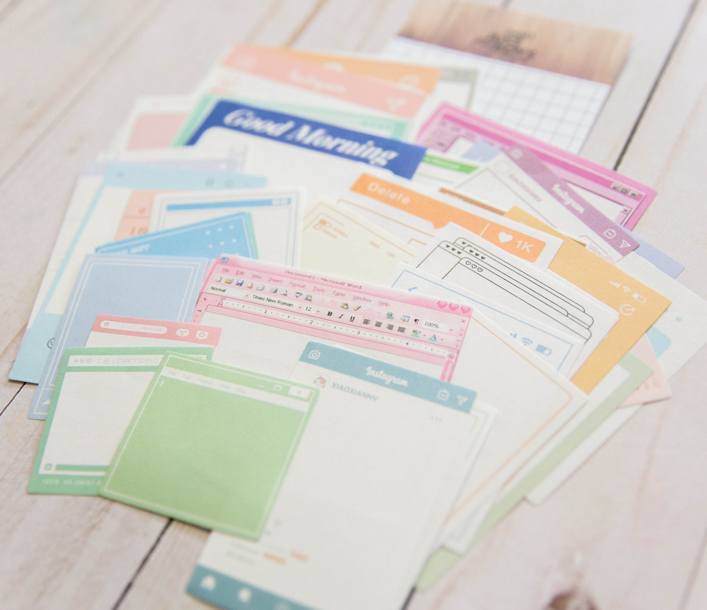 NJFB "Here & Now" Junk Journaling Tags