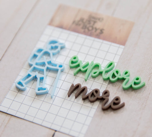 "Explore More" Acrylic Trio